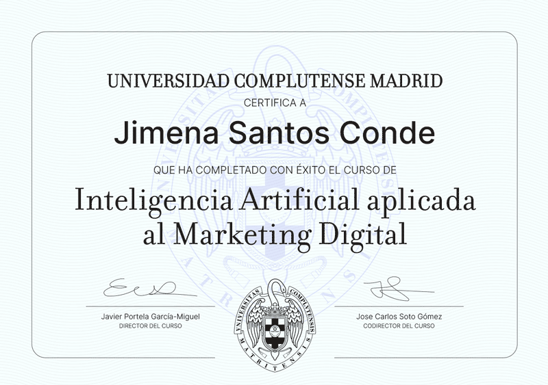 cursos certificados ucm